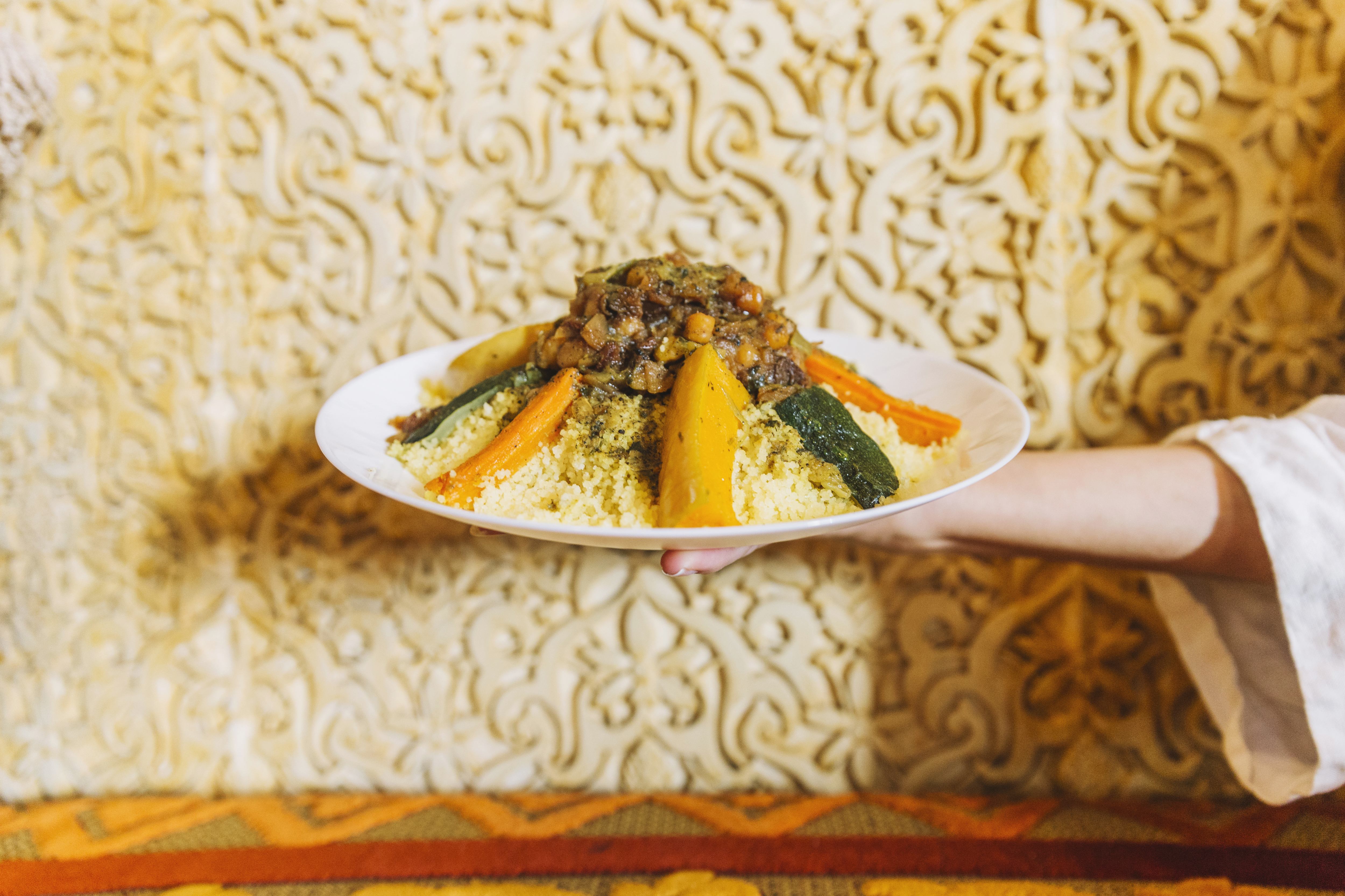Préparation du couscous